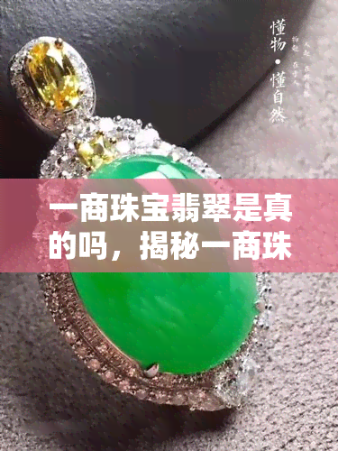 一商珠宝翡翠是真的吗，揭秘一商珠宝翡翠：是真的还是假的？