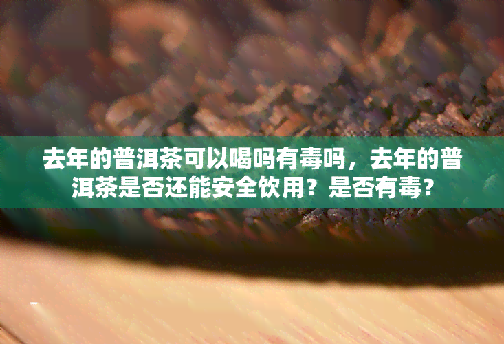 去年的普洱茶可以喝吗有吗，去年的普洱茶是否还能安全饮用？是否有？