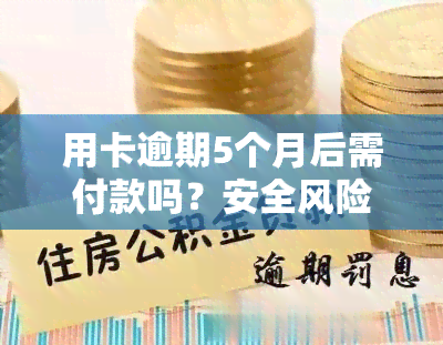 用卡逾期5个月后需付款吗？安全风险及解决方案