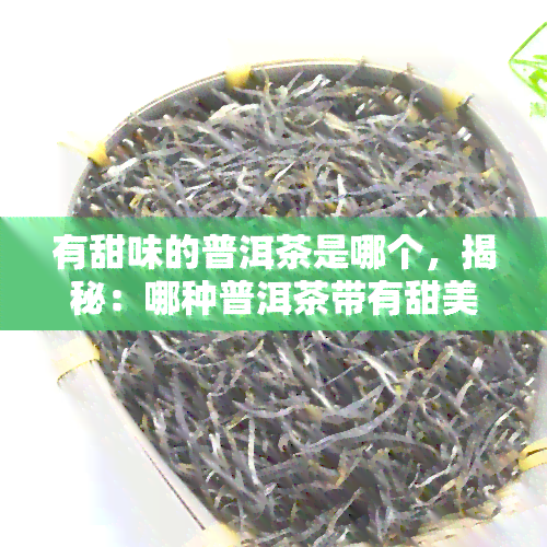 有甜味的普洱茶是哪个，揭秘：哪种普洱茶带有甜美口感？