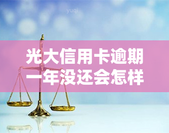 光大信用卡逾期一年没还会怎样？是否会被起诉？能否协商还款？