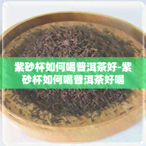 紫砂杯如何喝普洱茶好-紫砂杯如何喝普洱茶好喝