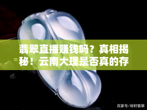 翡翠直播赚钱吗？真相揭秘！云南大理是否真的存在？