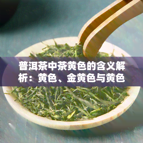 普洱茶中茶黄色的含义解析：黄色、金黄色与黄色斑点的由来及识别方法