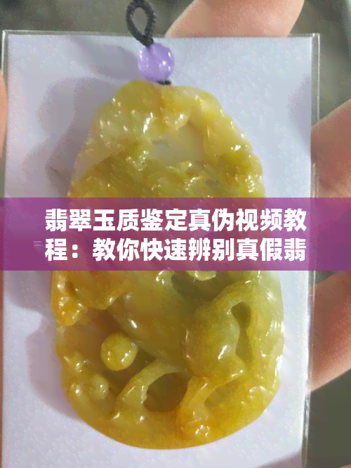 翡翠玉质鉴定真伪视频教程：教你快速辨别真假翡翠