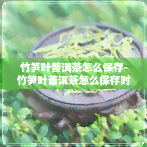 竹笋叶普洱茶怎么保存-竹笋叶普洱茶怎么保存时间长