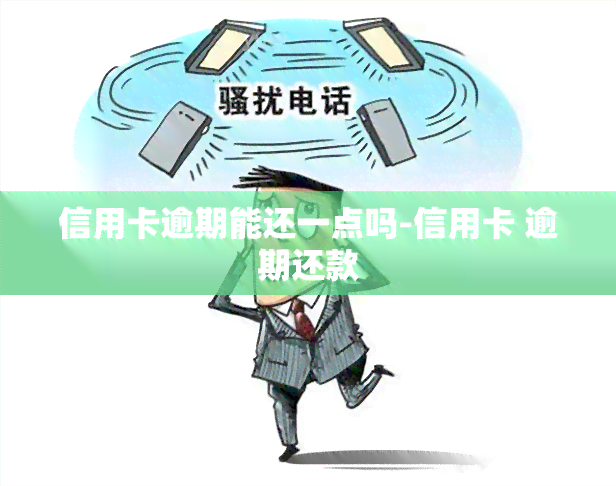 信用卡逾期能还一点吗-信用卡 逾期还款