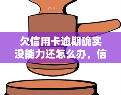 欠信用卡逾期确实没能力还怎么办，信用卡逾期无力偿还？教你应对策略