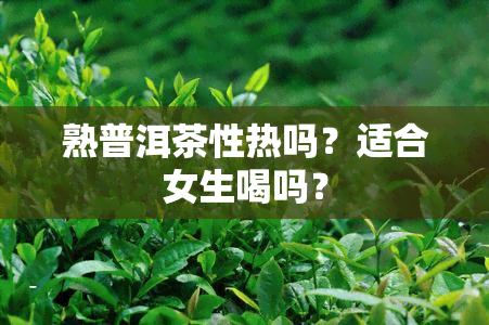 熟普洱茶性热吗？适合女生喝吗？