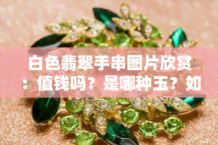 白色翡翠手串图片欣赏：值钱吗？是哪种玉？如何评价？