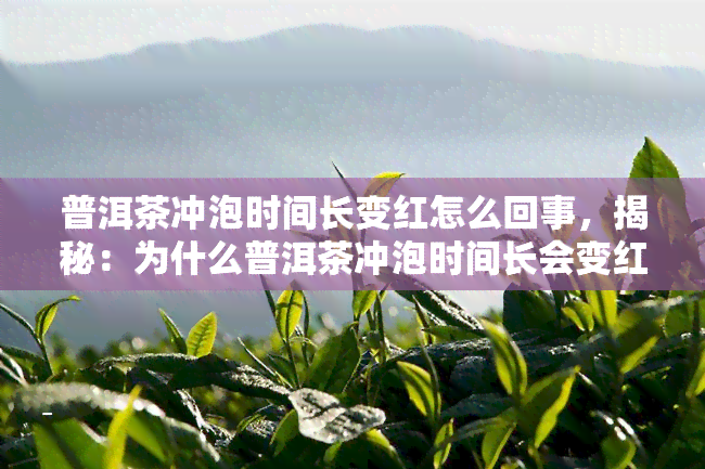 普洱茶冲泡时间长变红怎么回事，揭秘：为什么普洱茶冲泡时间长会变红？