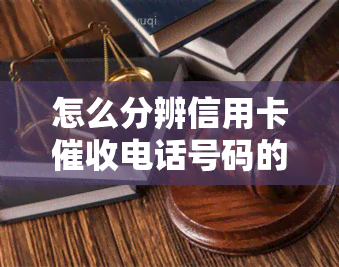 怎么分辨信用卡电话号码的真实性及方式？