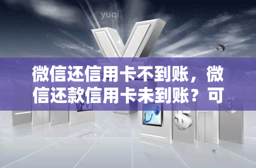 微信还信用卡不到账，微信还款信用卡未到账？可能是因为这些原因！