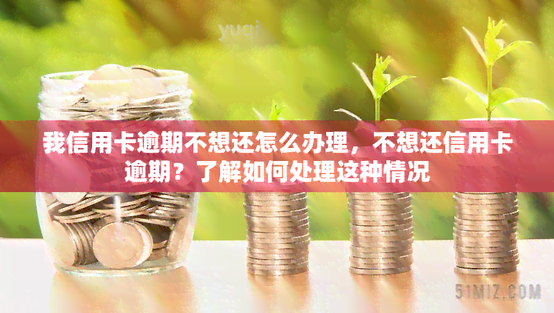 我信用卡逾期不想还怎么办理，不想还信用卡逾期？了解如何处理这种情况