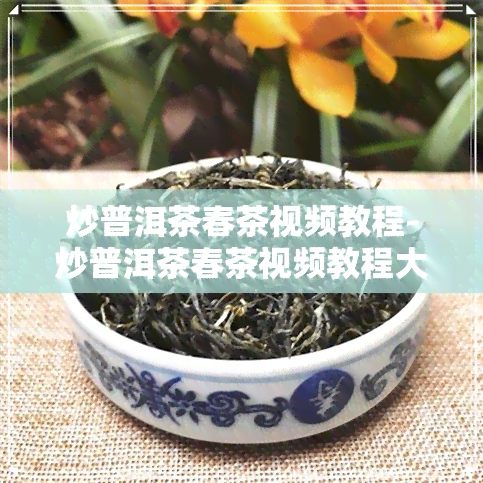 炒普洱茶春茶视频教程-炒普洱茶春茶视频教程大全