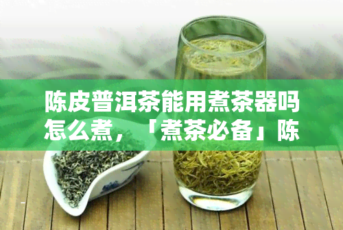 陈皮普洱茶能用煮茶器吗怎么煮，「煮茶必备」陈皮普洱茶也能用煮茶器煮！教你正确操作方法