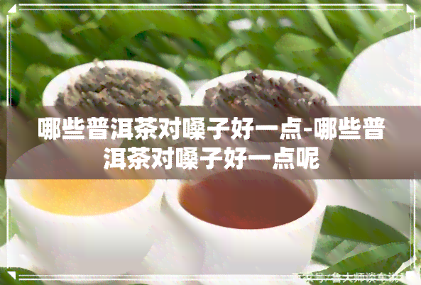 哪些普洱茶对嗓子好一点-哪些普洱茶对嗓子好一点呢