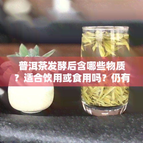 普洱茶发酵后含哪些物质？适合饮用或食用吗？仍有茶多酚吗？会致癌吗？