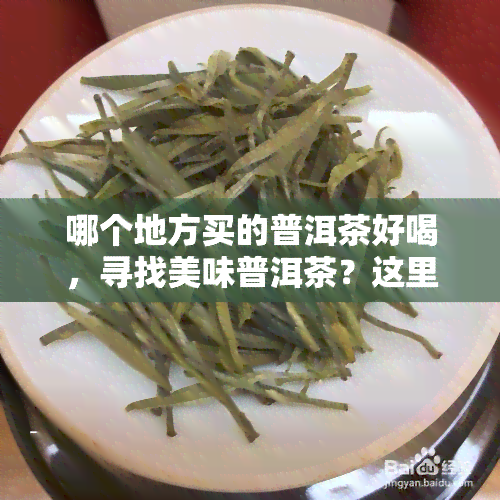 哪个地方买的普洱茶好喝，寻找美味普洱茶？这里告诉你哪里买的好喝！