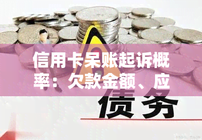 信用卡呆账起诉概率：欠款金额、应还多少及可能的风险