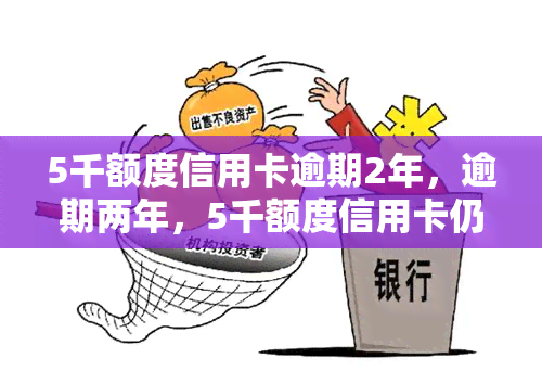 5千额度信用卡逾期2年，逾期两年，5千额度信用卡仍未偿还