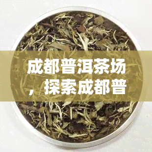 成都普洱茶场，探索成都普洱茶场：中国茶叶的重要交易中心