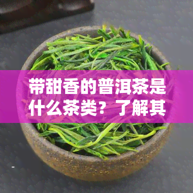 带甜香的普洱茶是什么茶类？了解其特点与分类