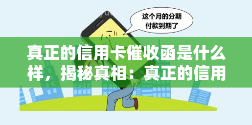 真正的信用卡函是什么样，揭秘真相：真正的信用卡函应具备哪些特征？