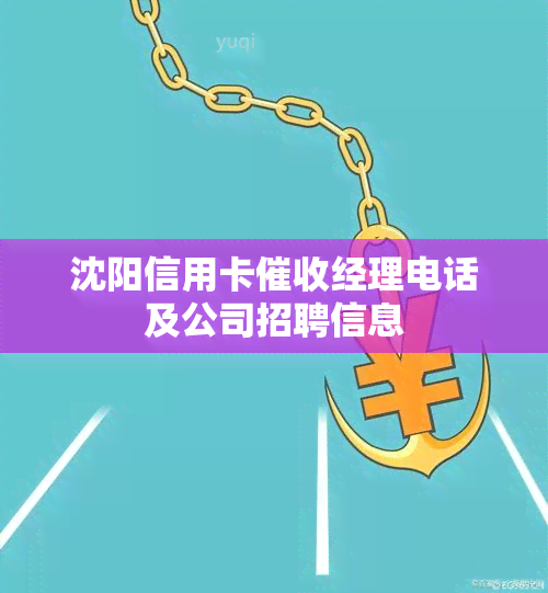 沈阳信用卡经理电话及公司招聘信息