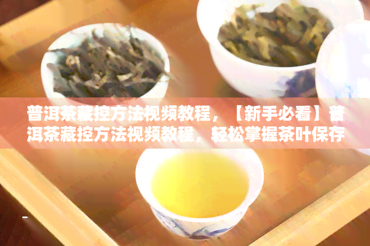 普洱茶藏控方法视频教程，【新手必看】普洱茶藏控方法视频教程，轻松掌握茶叶保存技巧！