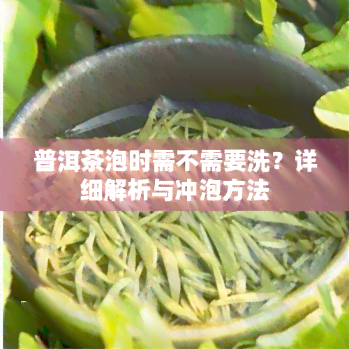 普洱茶泡时需不需要洗？详细解析与冲泡方法