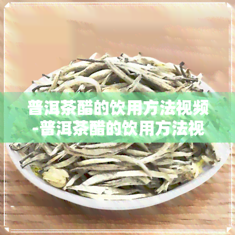 普洱茶醋的饮用方法视频-普洱茶醋的饮用方法视频教程