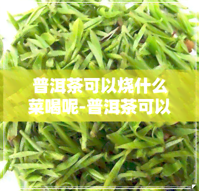 普洱茶可以烧什么菜喝呢-普洱茶可以烧什么菜喝呢图片