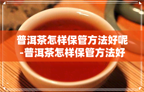 普洱茶怎样保管方法好呢-普洱茶怎样保管方法好呢视频