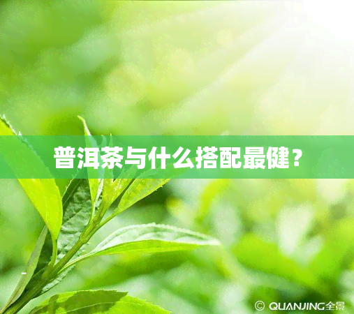 普洱茶与什么搭配最健？