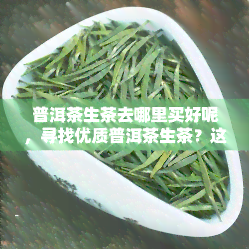 普洱茶生茶去哪里买好呢，寻找优质普洱茶生茶？这里告诉你哪里买！