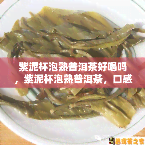 紫泥杯泡熟普洱茶好喝吗，紫泥杯泡熟普洱茶，口感如何？