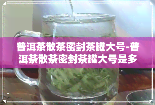 普洱茶散茶密封茶罐大号-普洱茶散茶密封茶罐大号是多少