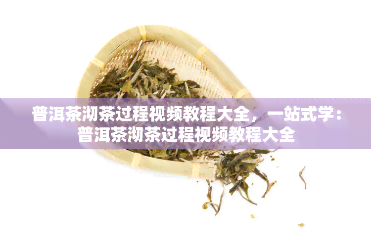 普洱茶沏茶过程视频教程大全，一站式学：普洱茶沏茶过程视频教程大全