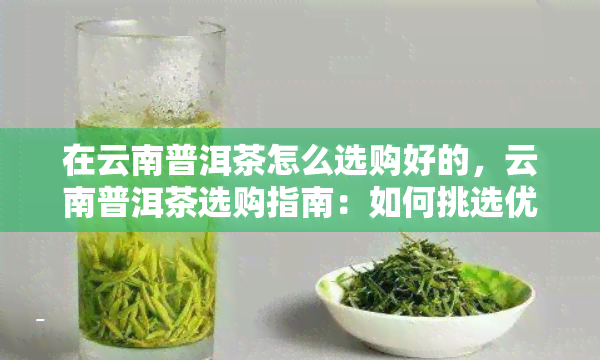 在云南普洱茶怎么选购好的，云南普洱茶选购指南：如何挑选优质的茶叶？