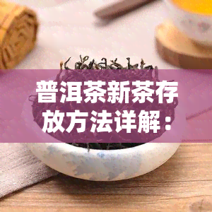 普洱茶新茶存放方法详解：视频、图片步骤全包含