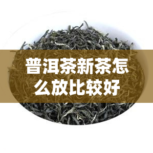 普洱茶新茶怎么放比较好-普洱茶新茶怎么放比较好喝