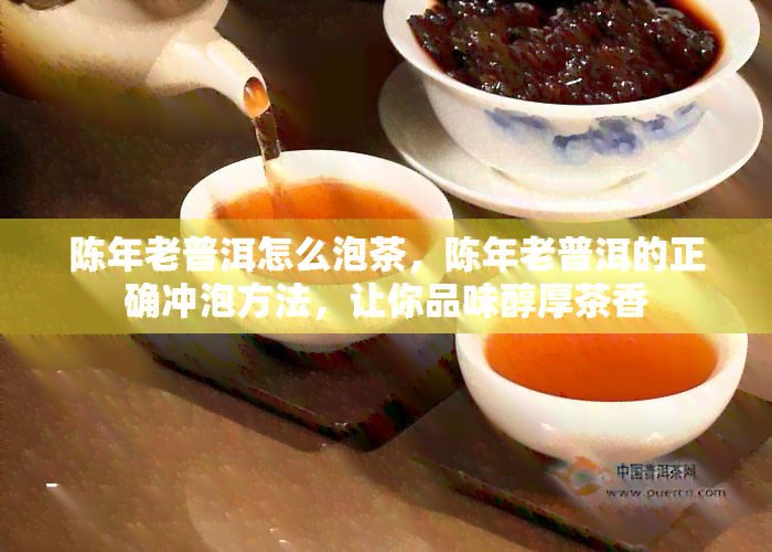 陈年老普洱怎么泡茶，陈年老普洱的正确冲泡方法，让你品味醇厚茶香