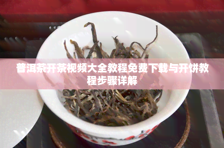 普洱茶开茶视频大全教程免费下载与开饼教程步骤详解