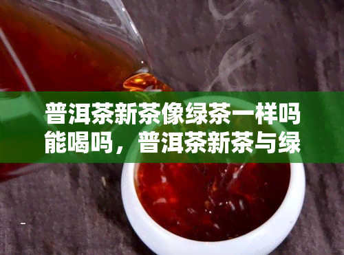 普洱茶新茶像绿茶一样吗能喝吗，普洱茶新茶与绿茶有何区别？能否饮用？