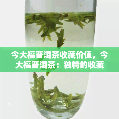 今大福普洱茶收藏价值，今大福普洱茶：独特的收藏价值解析