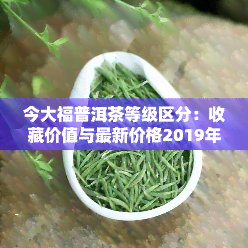 今大福普洱茶等级区分：收藏价值与最新价格2019年的全攻略