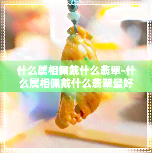 什么属相佩戴什么翡翠-什么属相佩戴什么翡翠更好