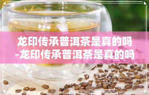 龙印传承普洱茶是真的吗-龙印传承普洱茶是真的吗还是假的