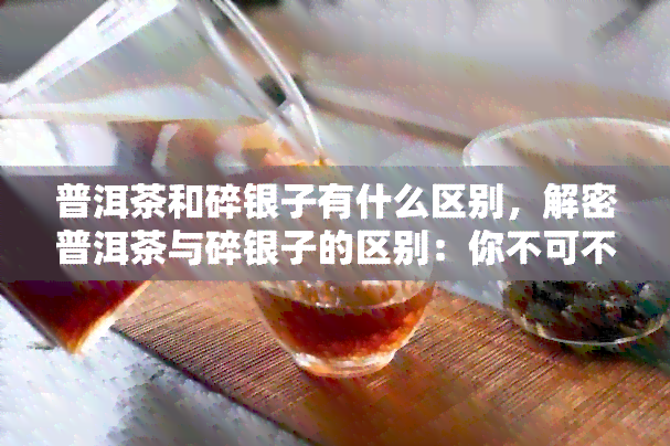 普洱茶和碎银子有什么区别，解密普洱茶与碎银子的区别：你不可不知的茶叶知识